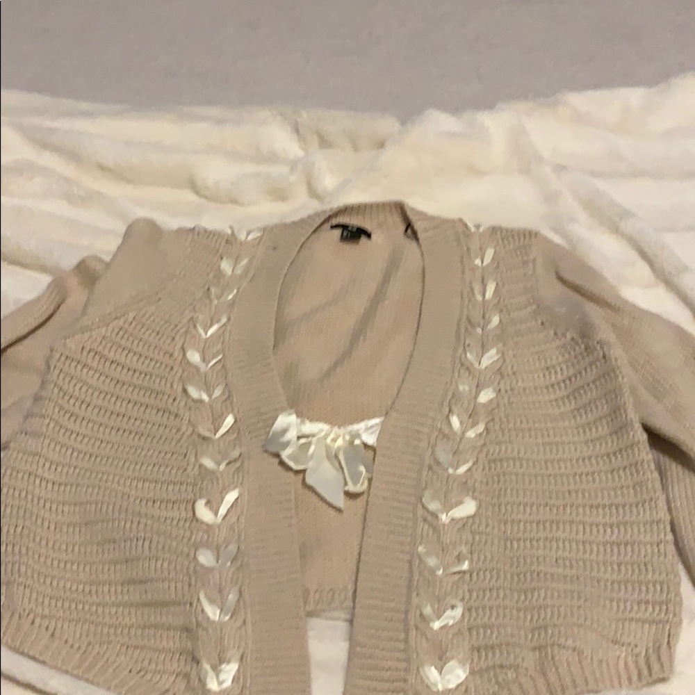 HM cardigan pink